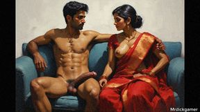 My neighbour's cock is bigger then my husband's cock so I got my pussy banged by the neighbour