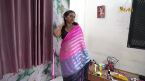 Desi Indian Kavita Fuck in Saree with Tatya