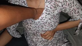 DESI INDIAN CUTE HOT HORNY GIRLFRIEND, FUCKING WITH HER EX BOYFRIEND IN HOTEL ROOM.
