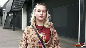 Lilelfie, a blonde Ukrainian teen with blue eyes and a vegan diet, takes