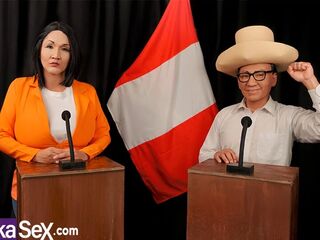 PARODY RAUNCHY DEBATE - Kuleiko vs Weberto Sanchez ends up in anal screw (GUESS WHO WON)
