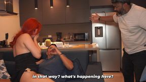 I Fuck My Friend's Wife, We Got Caught!! but I Enjoyed It All