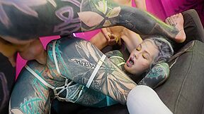 Double Anal Penetration, Squirting Orgasms And Sloppy Deepthroat Threesome - Nikolaz Zpageti