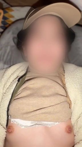 NTR sex with my best friend's girlfriend. Cheating sex at a campsite with three close friends(#404)   Clip 2