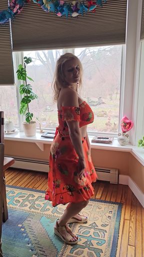 Watch what MOMMY likes to do when She is at Home Alone