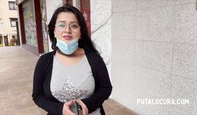pillada en la calle a la chubby