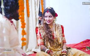 Desi Newly Married Starsudipa Fucked by a Man Infront of Husband and Turns Into a Hardcore Threesome. Hindi Audio