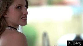 Curious Neighbor: Octavia Red Can't Resist a Tempting Encounter with Nathan Bronson!