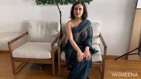 Whipped in Saree by Dom