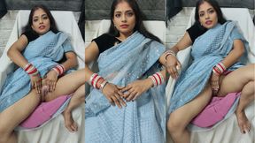 Today I seduced my sister-in-law and fucking blue saree xxx