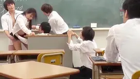 Japanese Milf Teacher Gangbanged – Public Hairy Fetish Creampie Explosion