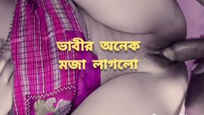 Big Ass Beautiful Mature Saree Kolkata Hot Boudi Missionary Fuck with Devor in Bedroom