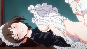 Maid Education 1 - Hentai slave maid has her virgin pussy trained