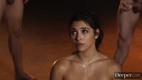 Brooklyn Gray's 4K Gangbang with Cum-Filled Passion
