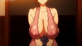 Hombre buscado por la ley se folla a una chica y a su madre viuda | Hentai | Jashin cap. 1 no sub