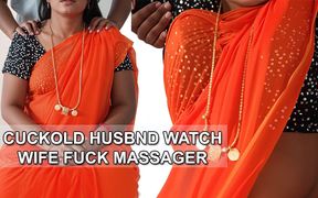 Cuckold Husband Invite Massager to Fuck Wife - 1