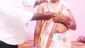 Indian Beautiful Saree Bhabi Fucking Tailor, Telugu Dirty Talks. Tailor Sex.