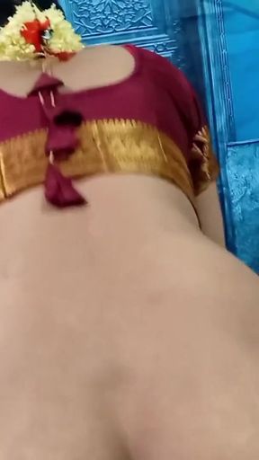 Very beautiful Tamil bhabhi was hungry for big cock   Clip 3
