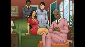 Indian tamil aunty gangbang by her son's friends desi black pussy fucked xxx hot desi sex