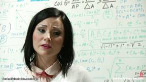 ”Prof ties & fucks teen in mouth”