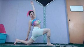 Yoga Beginner Livestream Flash Latina Big Tits