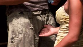Naughty Asian double penetration - live amateur