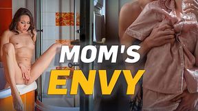 Fuck Me Sideways, My Slutty Step-Mom Brought Her BF Home and I Got Drenched