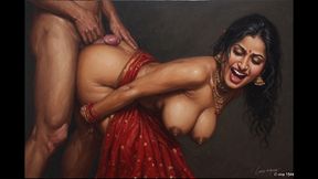 Hot sex Desi enjoying hd sex video