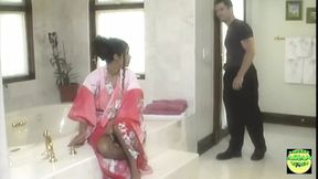 Victoria Style Gets Banged Hard by a Dude and Screams in the Bathroom