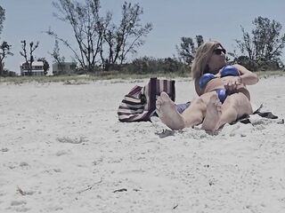 Hardon at the Beach