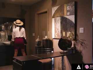 ALL HOTTY MASSAGE Flawless Lesbo Duett Abella Danger And Haley Reed Screw Every Other s Moist Vaginas
