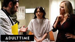 ADULT TIME - LULU CHU POSESSED BY SUCCUBUS! SHE SUCKS &amp; FUCKS UNTIL PERVY PRIEST FUCKS IT AWAY!