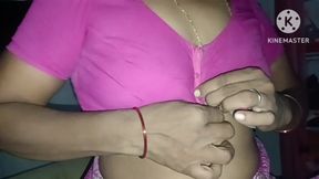 Desi village hot aunty bowlojab doing har hasbend freand koce in outdoor side