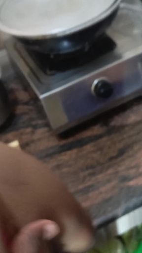 Housewife and maid threesome in kitchen 1   Clip 1