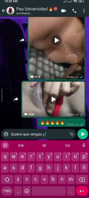 Cuadre Con La Puta De Mi Amiga En El Chat, Para Vernos Y Darnos Placer En Nuestros Conos - Sexo Duro