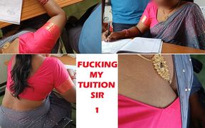 Fucking with Tuition Sir in Saree -1