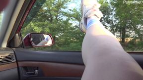 Mistress with a huge dick milks your virgin mouth