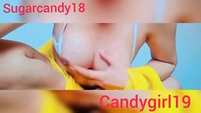 Hot candy in saree naughty talks  loda pagal hojaiga