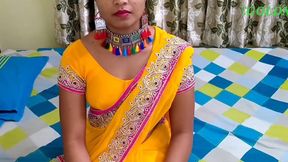 Yellow Saree Blouse Petticoat