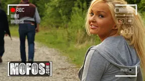 Hot - Jenna Lovely Flashes Her Tits In Public, Then Gets A Hard Pounding And A Messy Facial