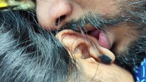 Nighty hot fuck by husband and wife in bedroom part - 3, Hot indian couple romance in bedroom