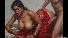 Geetha Bhabhi Cheats on Her Husband with Her Stepfather in Law