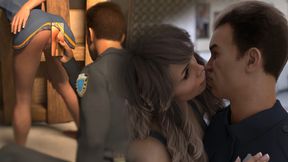 Naughty Neighbours - V0.59 - Marc captured Libby's pussy and asked Susan for a kiss - Highlight