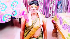 Desi Housewife with Swamiji Hordcore Fucking. Telugu Dirty Talks.
