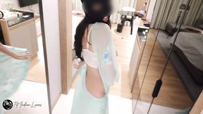 Indian Girl in SAREE fucked by Boyfriend