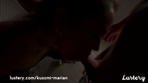 Risky public sex in a toilet at the beach and lots of passionate fucking and oral