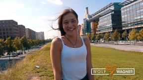 Horny 18-year-old teases and fucks Emily Thorne, Conny Dachs and German amateurs in wild public hookups