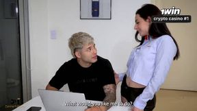 Colombian manager plumbs his inefficient secretary with her vag - Danner Mendez! Hottest XXX porn!