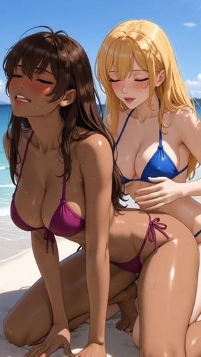 AI Lesbo Sluts Gone Wild: Older Babes Dominate Young Bitches - Foot Worship, Armpit Licking, BDSM Humping &amp; Ahegao&hellip;   Clip 2