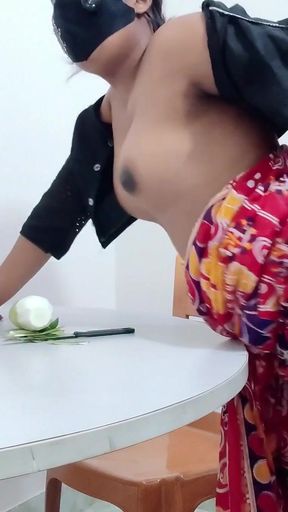 Under the table sex with My horny stepmom   Clip 2
